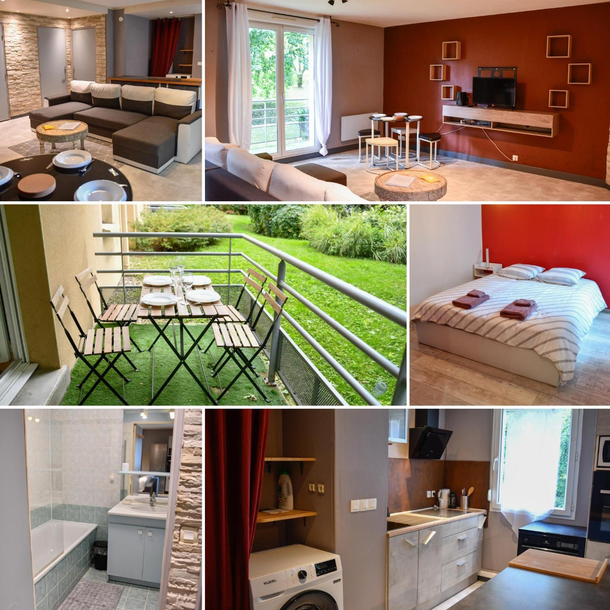 Calme Et Terrasse Privee Pres De Vichy Apartment Белерив-сюр-Алие Екстериор снимка